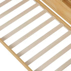 Cama individual con estantes de almacenamiento Cama multifuncional con cajones y escritorio de estudio