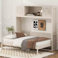 Queen Murphy Bed Cabinet Bed, Queen Size Murphy Bed with Storage Cabinets, Wood Queen Wall Bed Chest Murphy Bed Frame