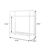 Toallero metálico de 3 niveles, toallero de pie para baño, ahorra espacio con almacenamiento, estante de exhibición para dormitorio, baño, piscina