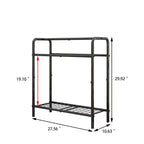 Toallero metálico de 3 niveles, toallero de pie para baño, ahorra espacio con almacenamiento, estante de exhibición para dormitorio, baño, piscina