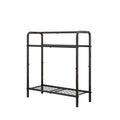 3 Tier Metal Towel Rack, Freestanding Towel Holder for Bathroom, Save Space with Storage, Display Rack for Bedroom, Bathroom, Swimming Pool