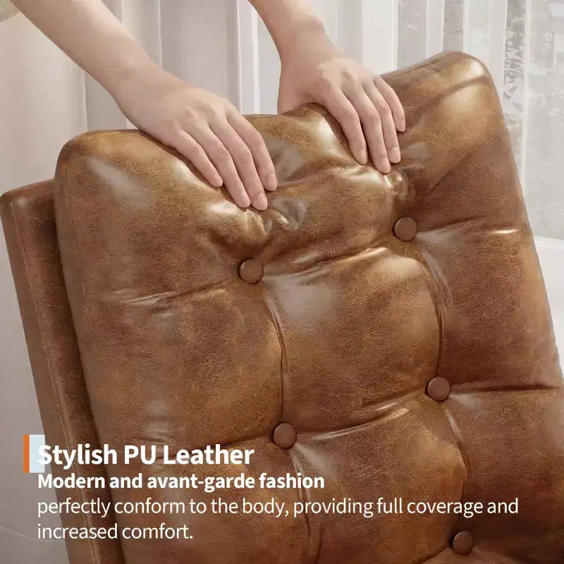 Moderna mecedora para guardería, mecedora tapizada con bolsillo lateral y patas de madera, cómoda mecedora para sala de estar, dormitorio