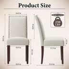 Sillas de comedor ergonómicas de terciopelo con cojín grueso y patas de madera maciza para comedor y sala de estar