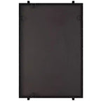 Espejo de pared rectangular Ladonna negro mate de 24 x 37