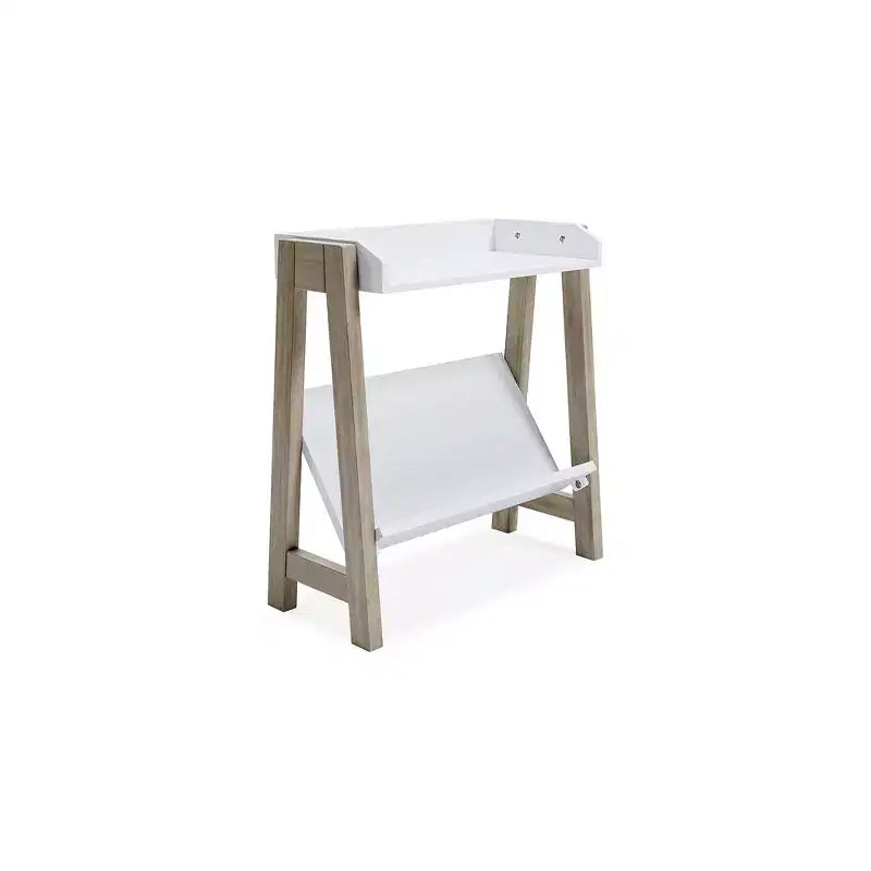 Signature Design by Ashley Casual Blariden Small Bookcase White/Tan