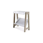Estantería Pequeña Blariden Casual Blanco/Marrón Claro