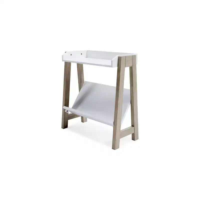 Estantería Pequeña Blariden Casual Blanco/Marrón Claro